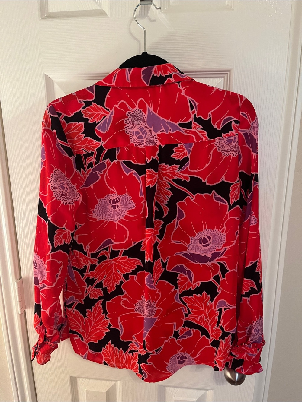 Who What Wear Floral Blouse - Picture 5 of 8